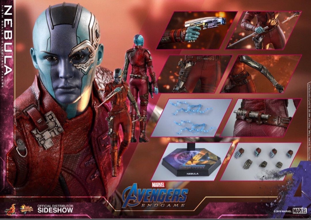 Hot toys mms 銀河守護隊guardians of the galaxy infinity war nebula 興趣及遊戲 玩具 遊戲類 Carousell