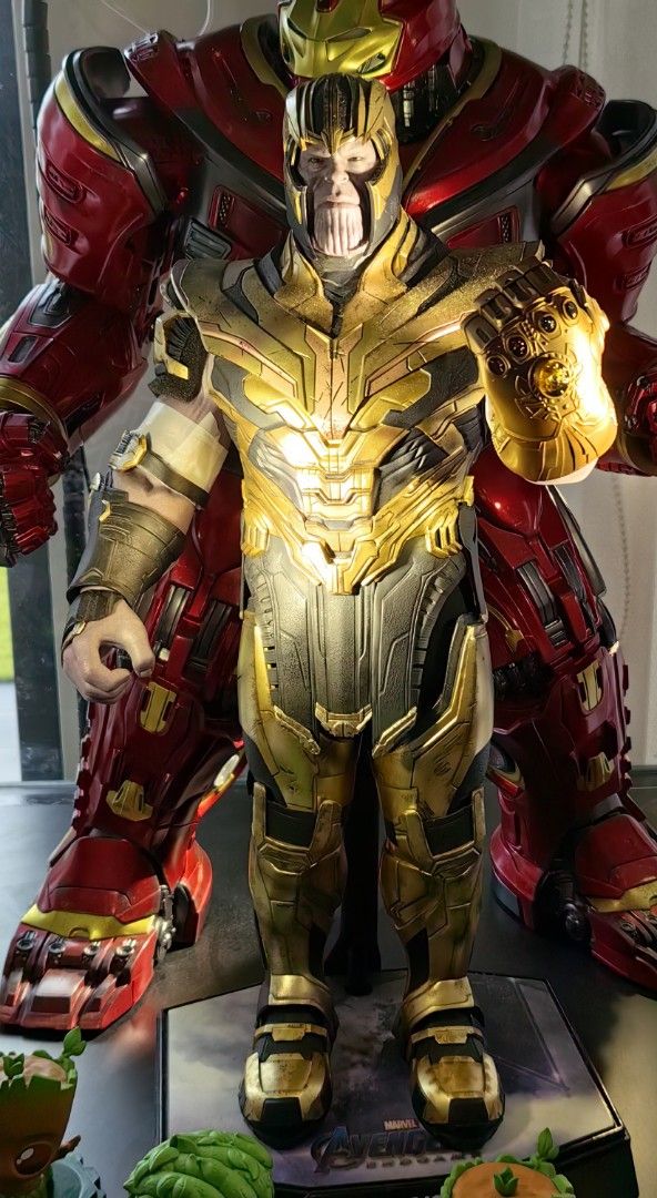 Thanos Avengers Endgame Action Figure Hot Toys Mms Hobbies Toys Toys Games On Carousell