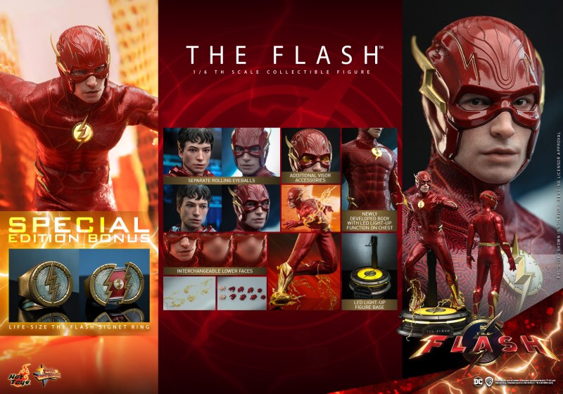吋Hot ToysDC 閃電俠 Hot Toys MMS 閃電俠閃電俠The Flash 興趣及遊戲 玩具 遊戲類 Carousell