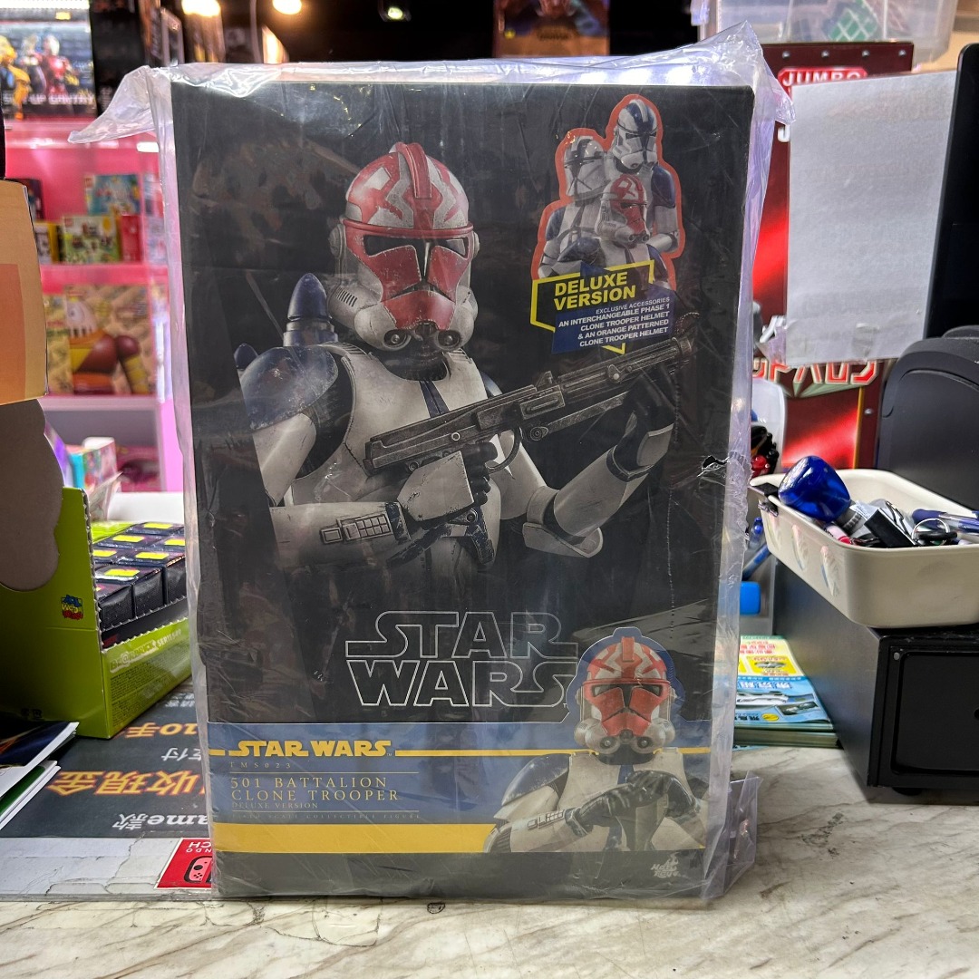 旺角家樂坊9樓門市現貨Hottoys Hot Toys TMS023 Star Wars The Clone Wars 1 6th scale 501st Battalion