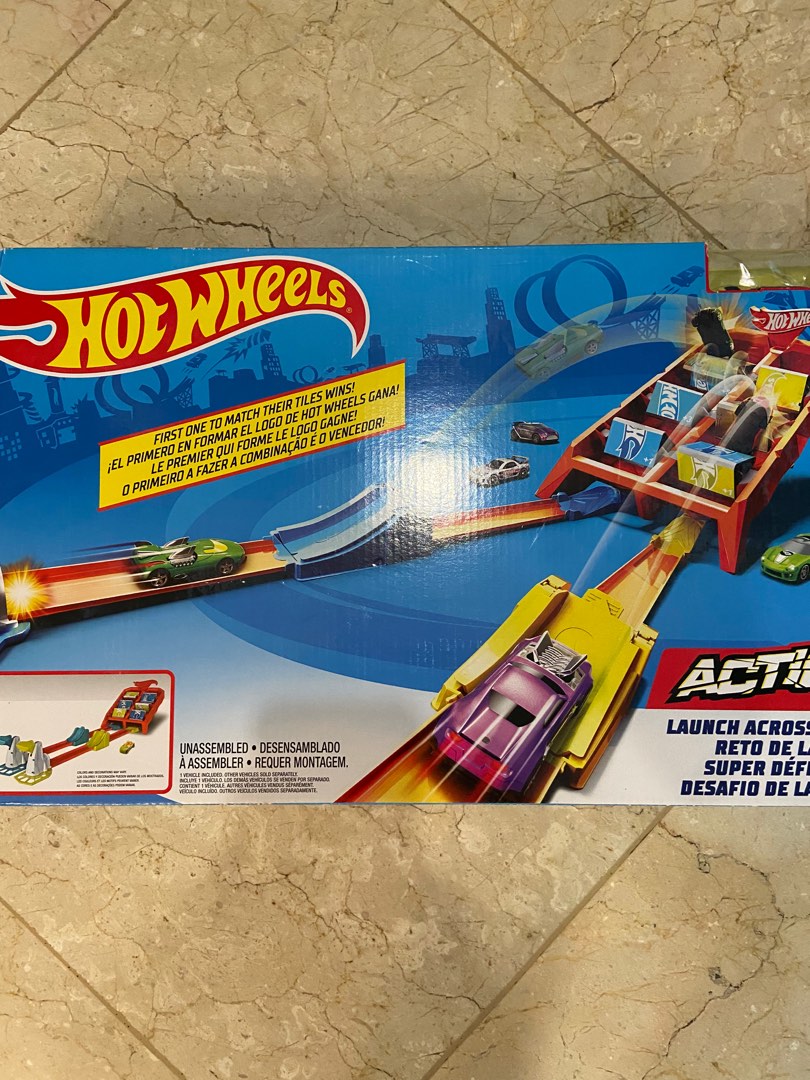 Hot Wheels Launch Across Challenge Toys Collectibles Mainan Di Carousell