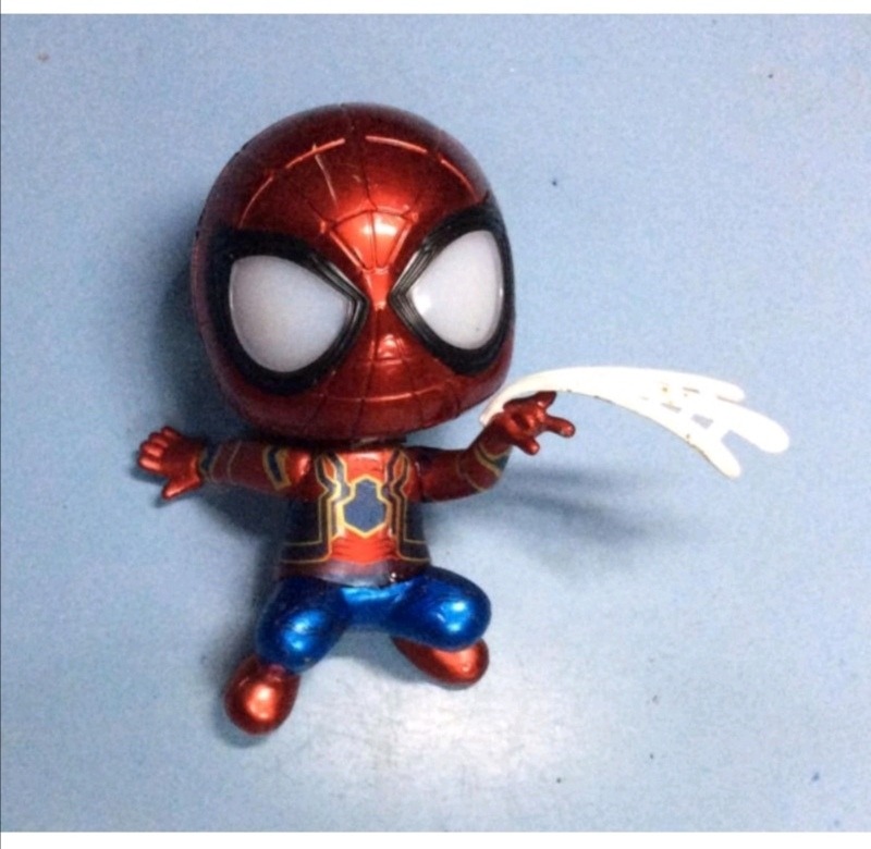 Hot Toys Cosbaby Iron Spider Web Shooting Magnetic Spiderman Avengers Infinity Hobbies Toys