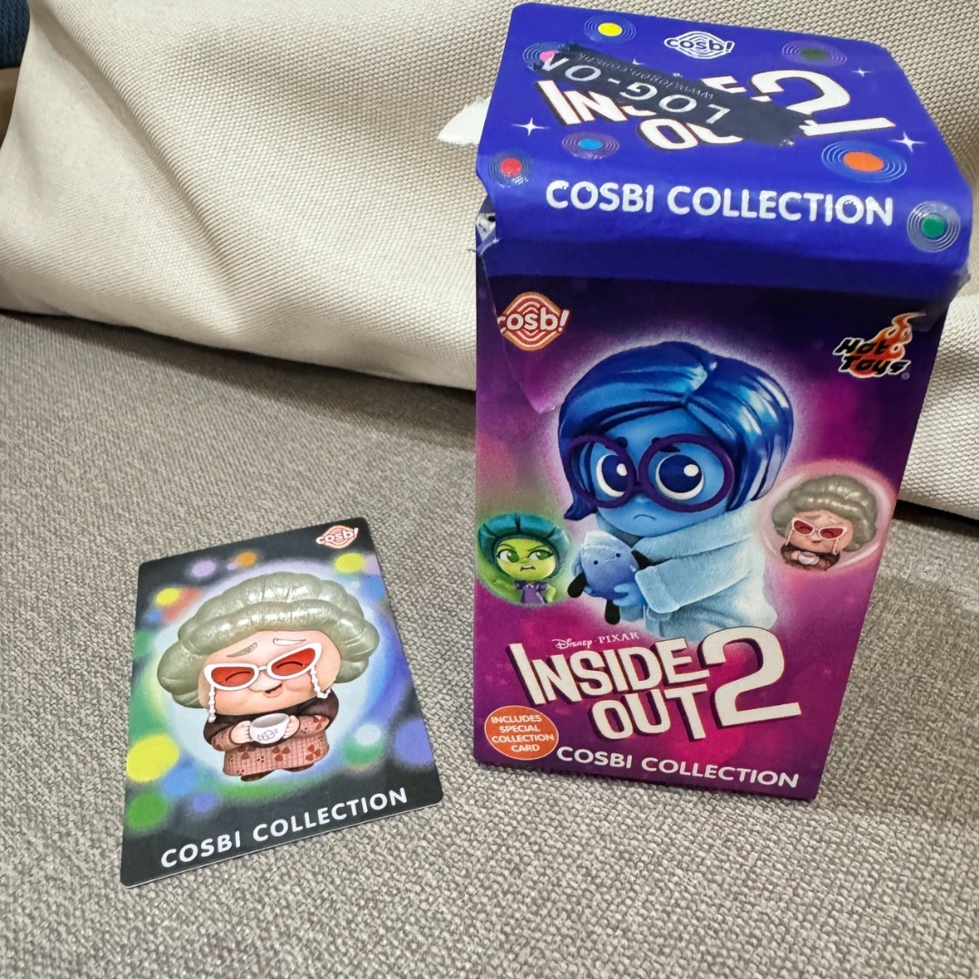 Hot Toys 確認款 腦筋急轉彎 Inside Out 盒玩 盲盒 怒怒 厭厭 憂憂 懷舊奶奶 書籍休閒與玩具 玩具公仔桌遊在旋轉拍賣