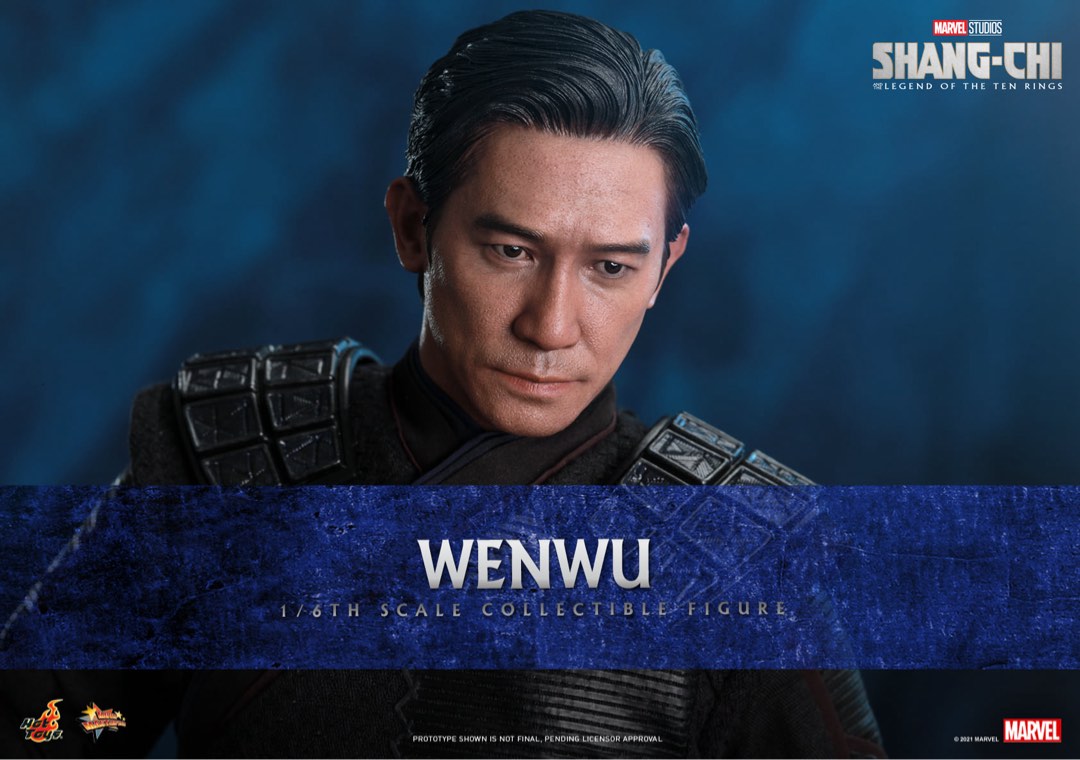全新未開封梁朝偉Tony Leung Hot Toys figure Hot Toys尚氣與十環幫傳奇WenWu文武 比例珍藏人偶 Shang Chi and the