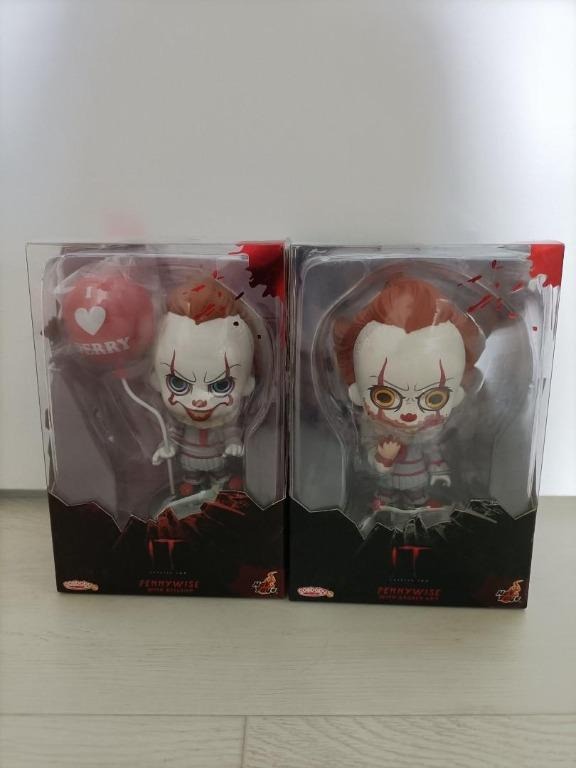 Hot Toys IT Cosbaby Chapter Two Pennywise With Balloon Pennywise With Broken Arm Hobbies