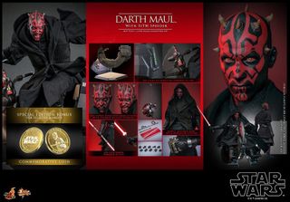 全新 hottoys Hot Toys mms darth maul phantom menace 興趣及遊戲 玩具 遊戲類 Carousell