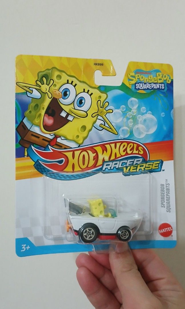 Hot Wheels Racer Verse Spongebob Squarepants Hobbies Toys Toys Games On Carousell