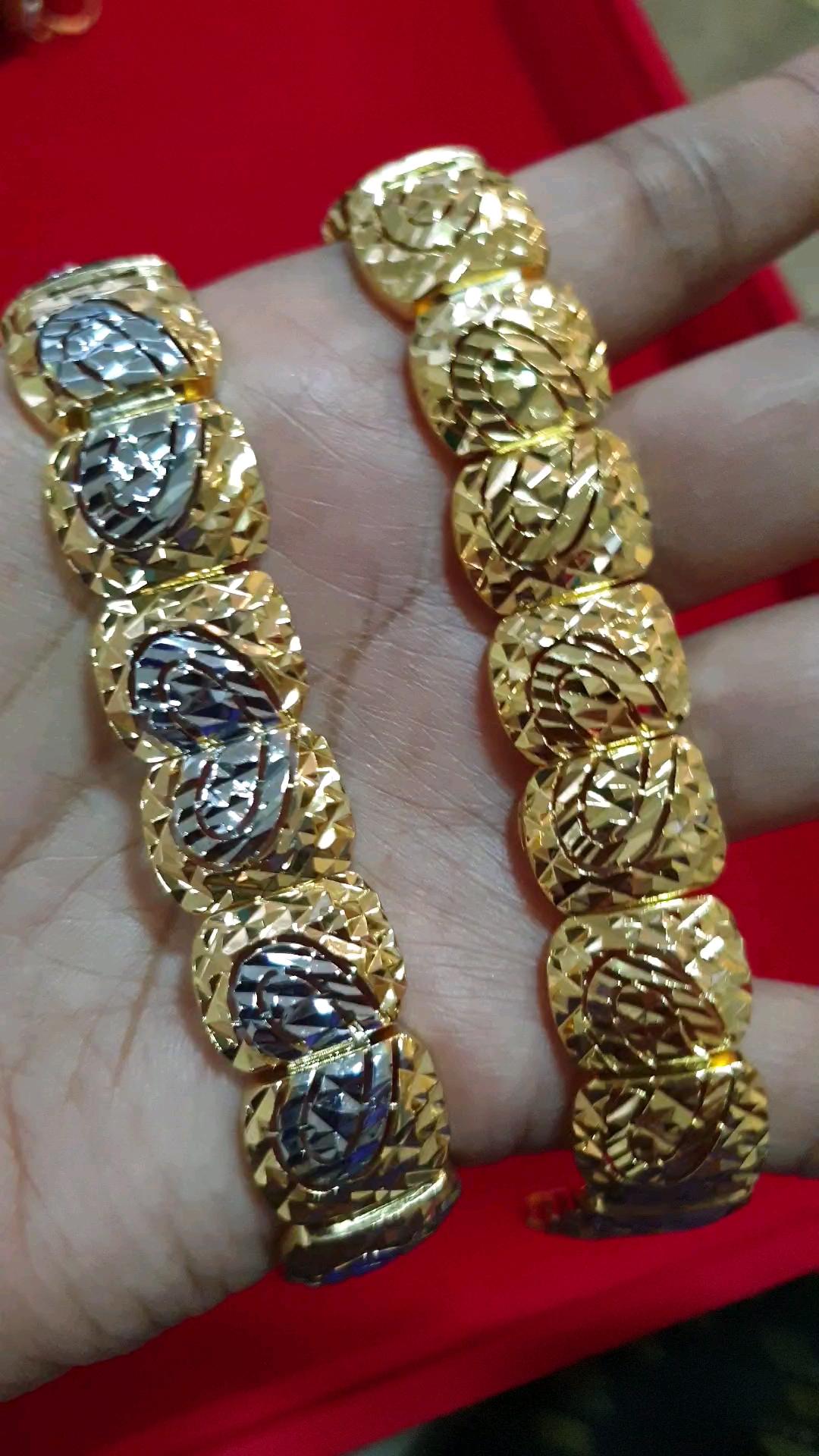 Cincin Pulut Dakap 916 - Bangle pulut dakap dewasa emas 916 tulen