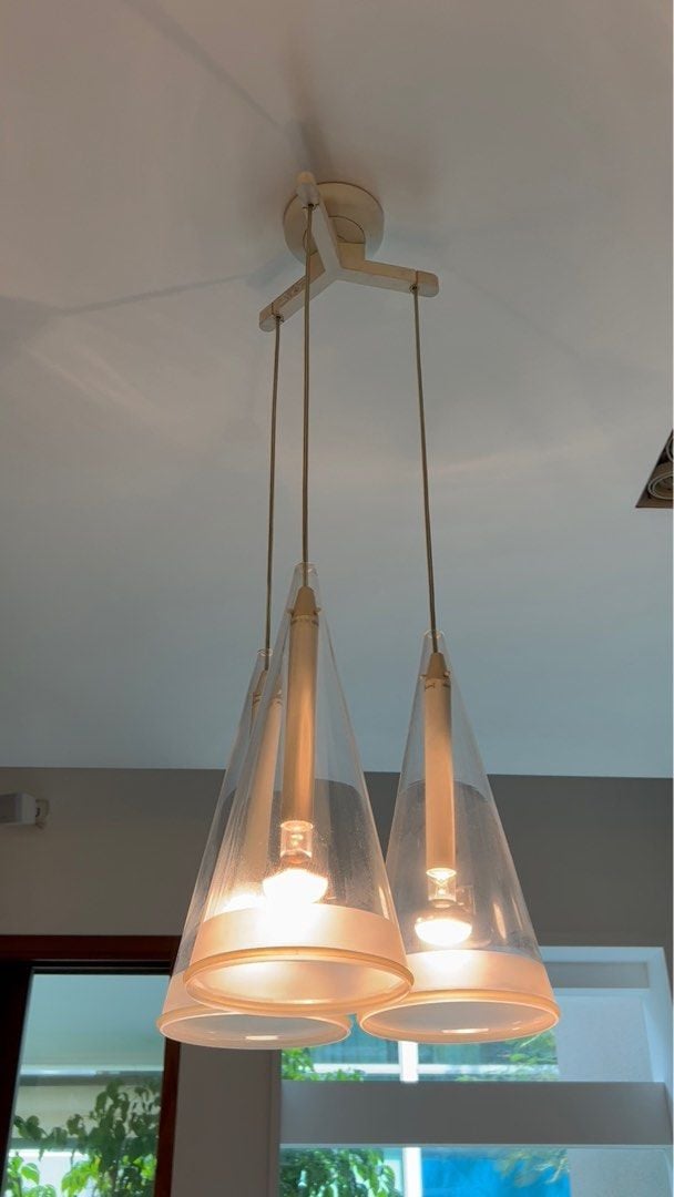 lovell glass pendant light