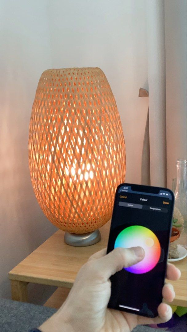 color changing lamp ikea