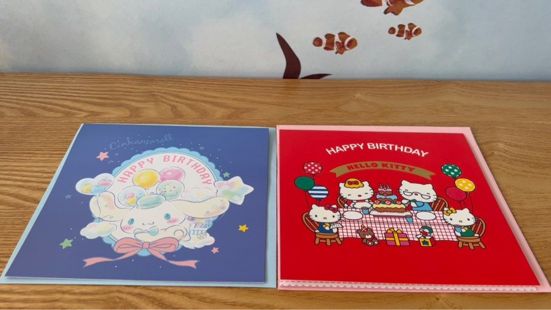 3D Pop up Sanrio birthday card / Hello Kitty birthday card ...