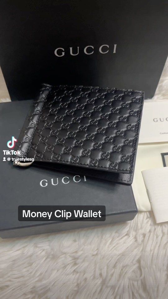 Gucci Money Clip Wallet