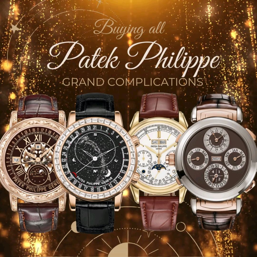 Want to buy all Patek Philippe Timepieces Export or Local Sale
