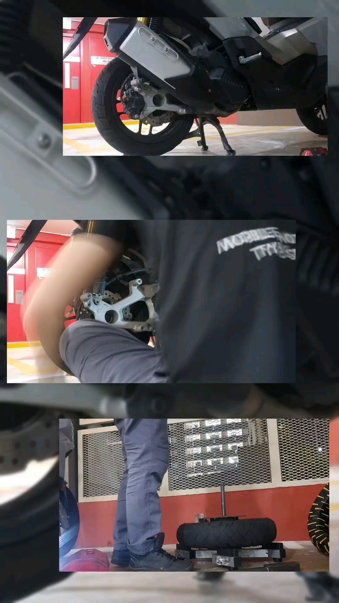 Tyre Repair Mobile Motorcycle Tire Change Tubeless Tyre Bike