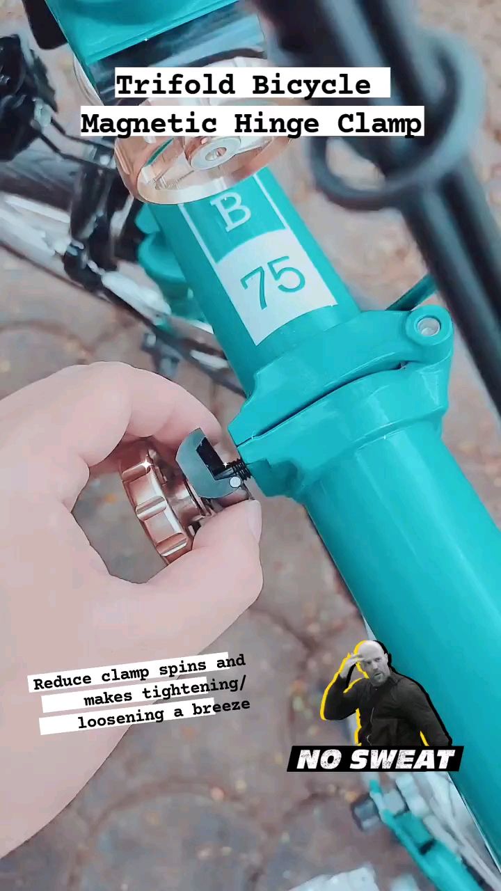 Brompton magnetic best sale hinge clamp