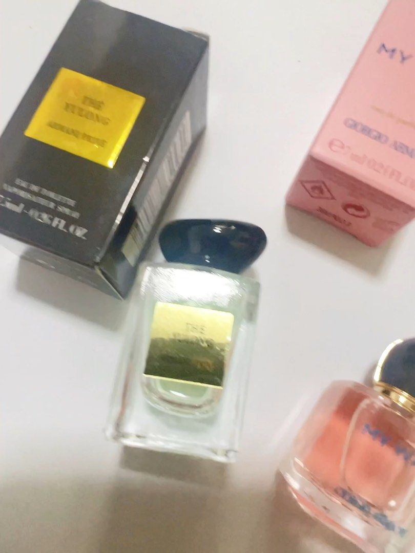 ARMANI MINIATURE Perfume Collections 7ml ** 明星 JACKSONWANG 同款