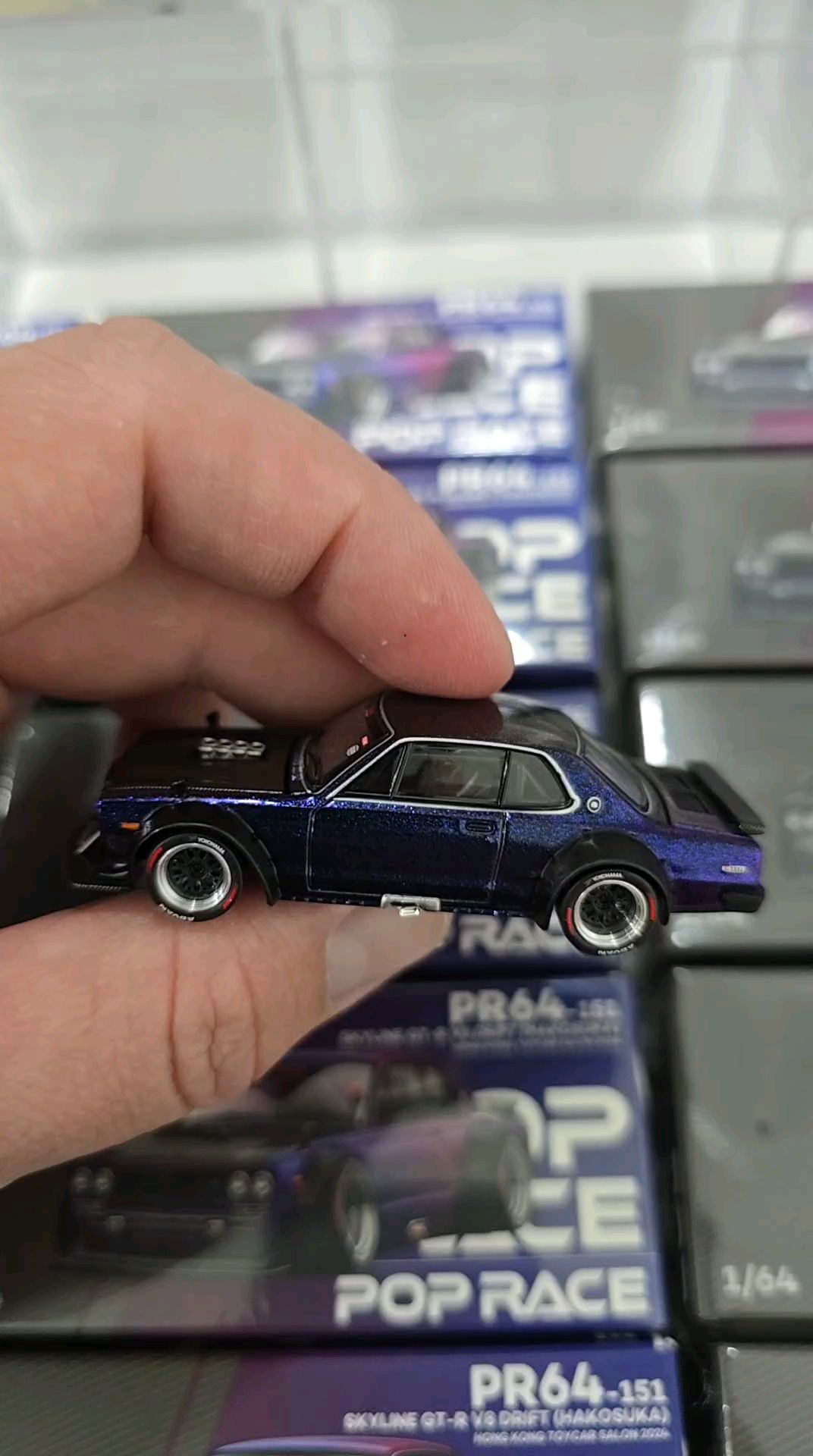 Refa Fahrezy | POP RACE SKYLINE GTR V8 DRIFT MAGIC PURPLE