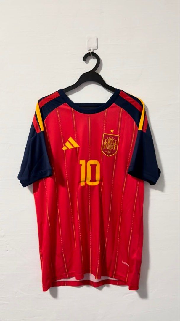[Fans Version] World Cup 2026 Spain Jerseys [2 Stars], Men's Fashion ...