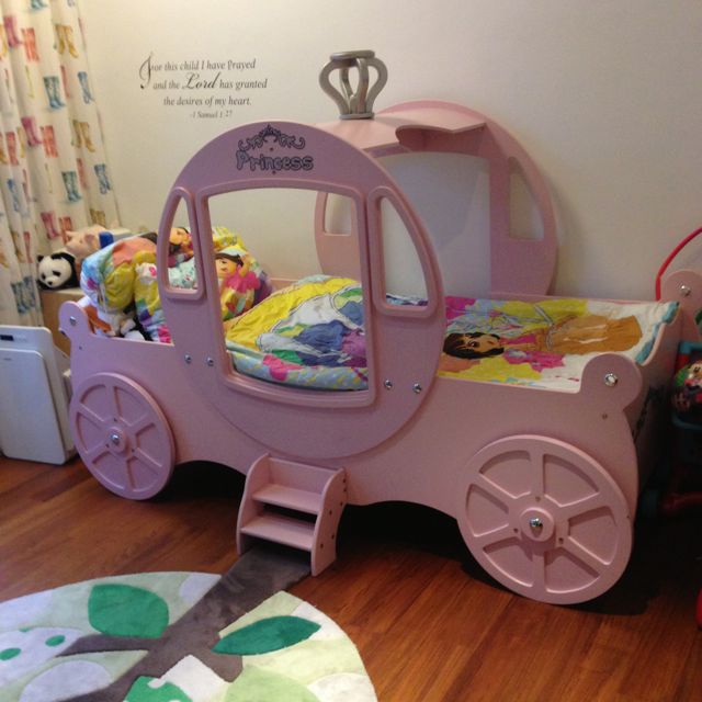 princess carriage single bed