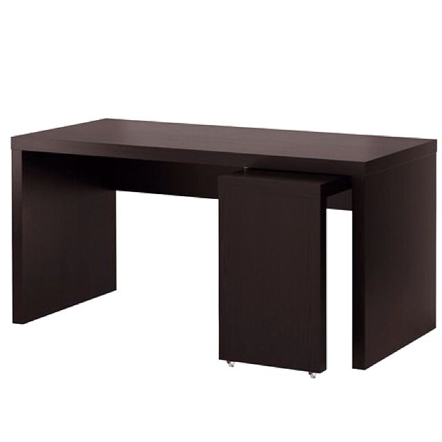 Jonas IKEA desk (with pullout), Furniture & Home Living, Furniture