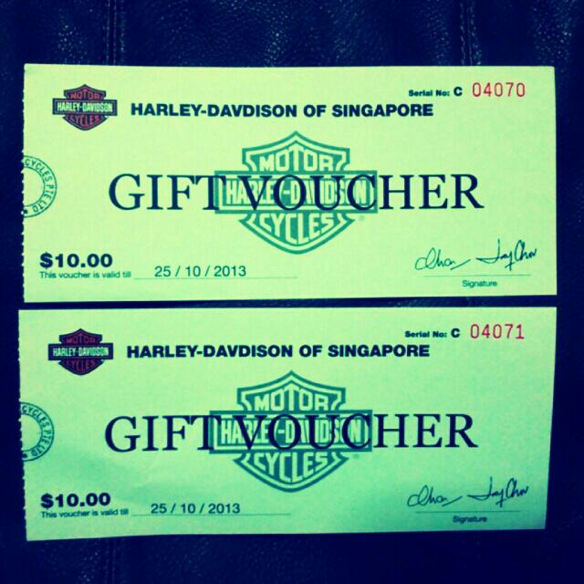 Harley heaven store gift voucher