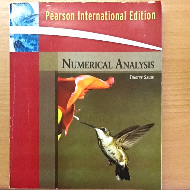 MA2213 Numerical Analysis Textbook, Hobbies & Toys, Books & Magazines