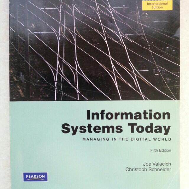 Is1105 Information Systems Today Managing In The Digital World