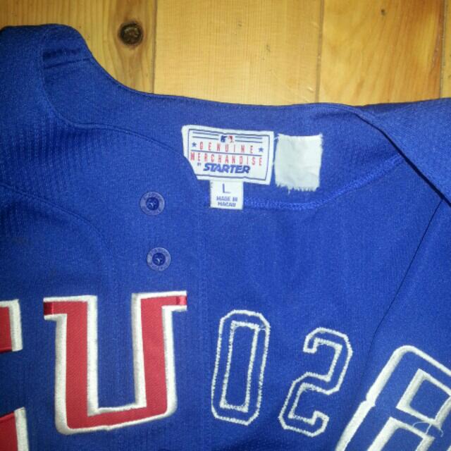 cubs starter jersey