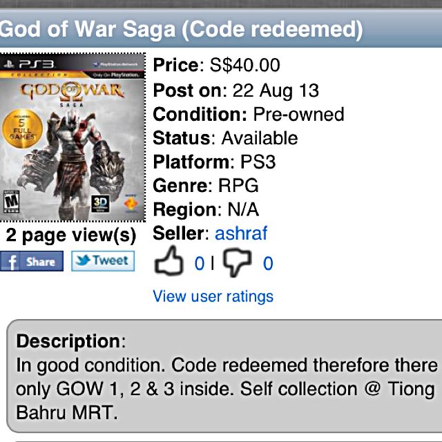 God Of War Saga Hobbies Toys Toys Games On Carousell