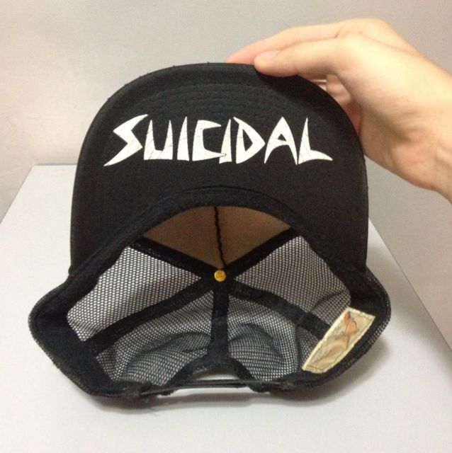Suicidal Tendencies Mesh Cap Men S Fashion Watches Accessories Caps Hats On Carousell