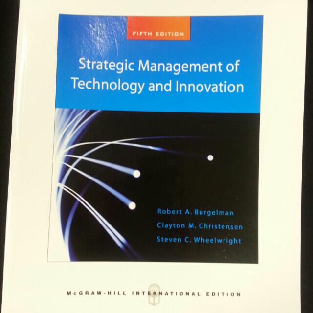 MT5007 Strategic Management of Technology and Innovation, Hobbies ...
