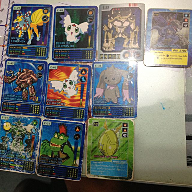 Mini old school digimon cards!, Hobbies & Toys, Memorabilia & Collectibles,  Vintage Collectibles on Carousell