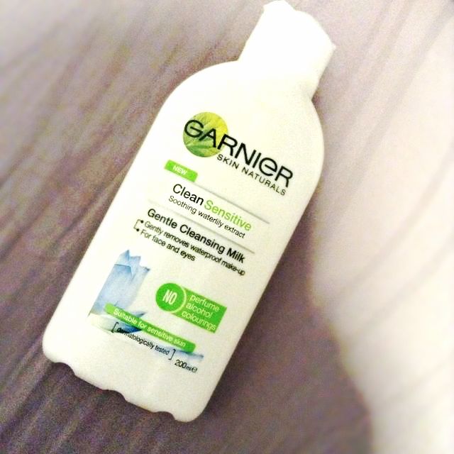 garnier gentle cleansing milk