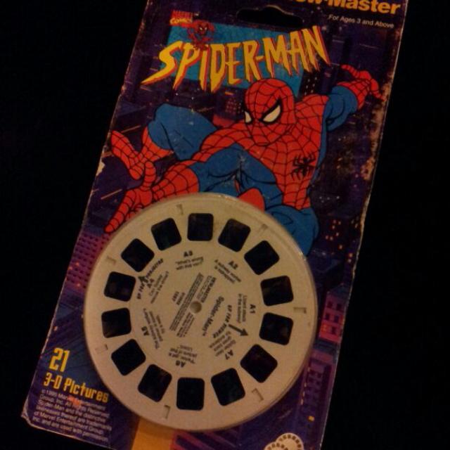 spiderman view master