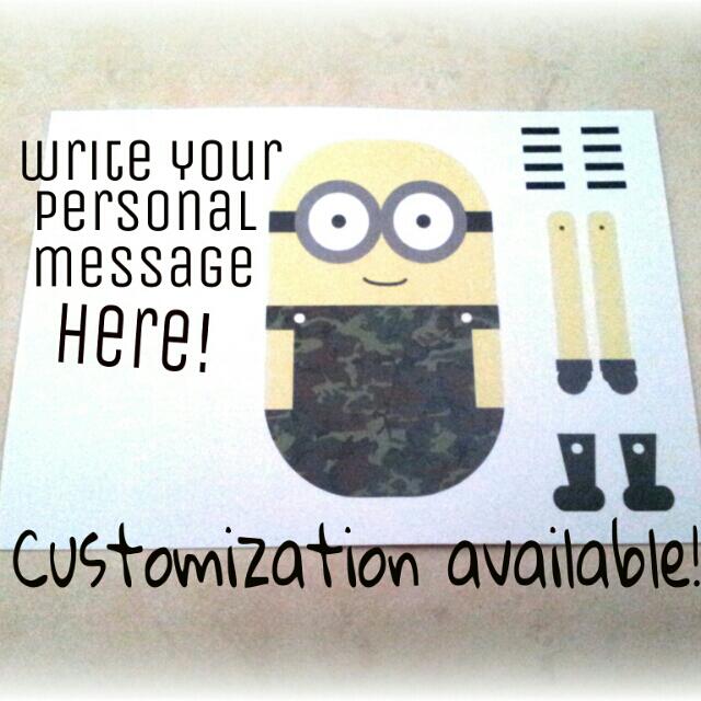 DIY minion template! , Hobbies & Toys, Stationery & Craft, Craft