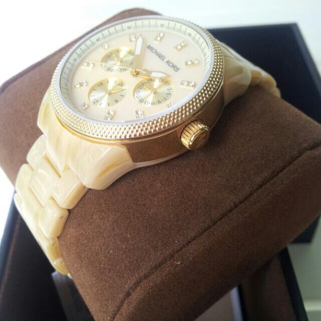 Michael kors horn jet set watch outlet