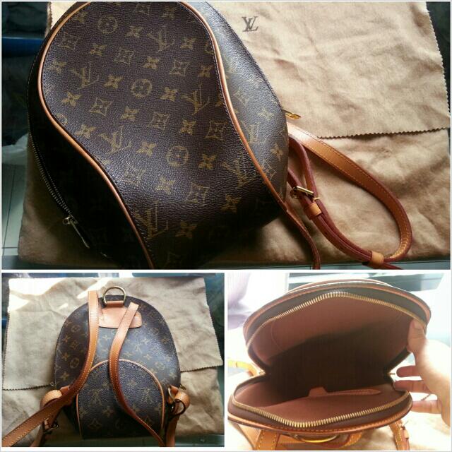 Lot - Vintage Louis Vuitton 'Ellipse' Backpack