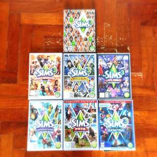 Sims 3 Game Expansion Packs Sold