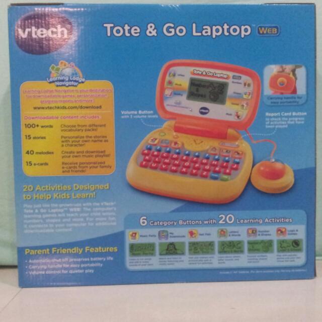 Vtech Tote & Go Laptop With Web Connection, Babies & Kids, Infant