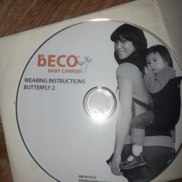 Preloved Beco Butterfly 2 Baby Carrier Comes With CD instructions Babies Kids Nursing Feeding Weaning Toddler Feeding on Carousell