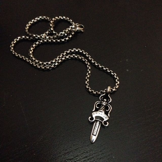 Chrome hearts dagger best sale necklace