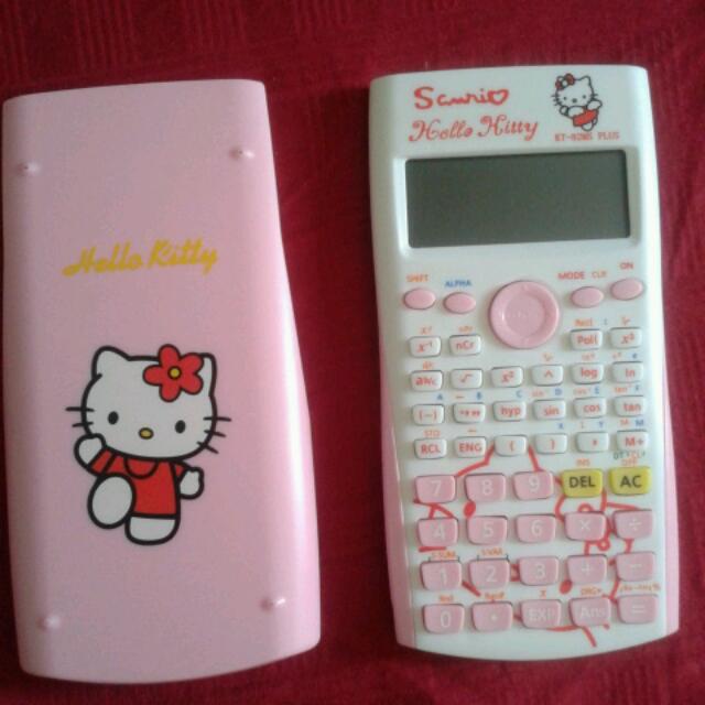 Pending)Hello Kitty Scientific Calculator , Hobbies & Toys, Stationery