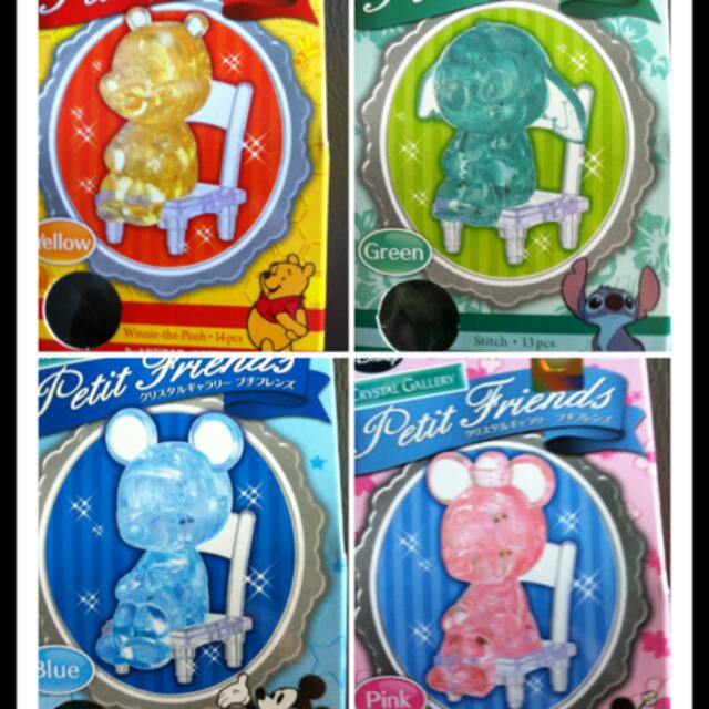 Disney Crystal 3d Puzzle Women S Fashion On Carousell
