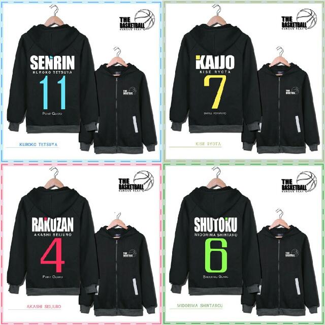 kuroko no basket hoodie