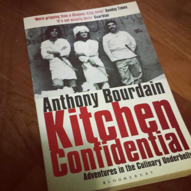 Kitchen Confidential By Anthony Bourdain Books Stationery On