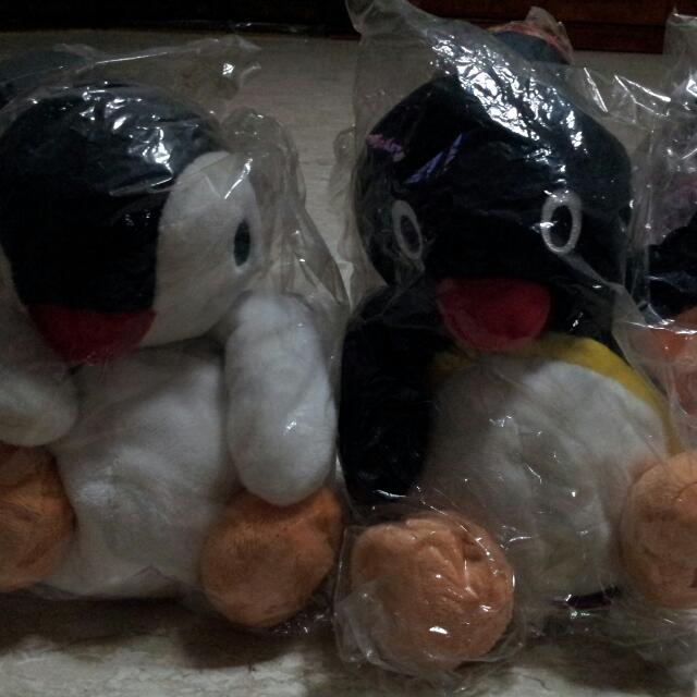Pingu soft top toy