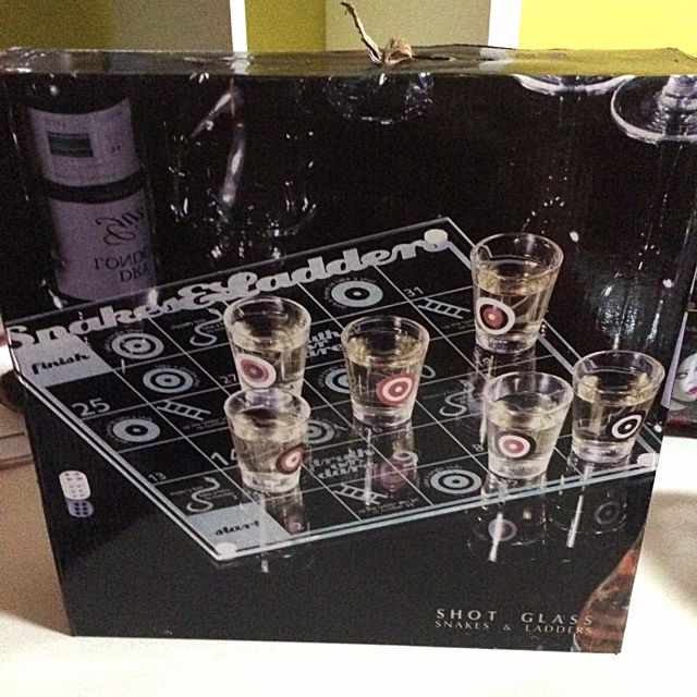 Snakes And Ladders (Shot Glasses), Men's Fashion, Tops & Sets, Sets