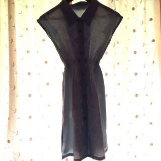 Sky Blue Detailed dress