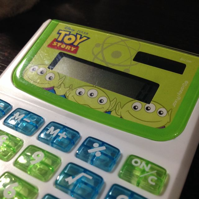 Toy Story Calculator, Hobbies & Toys, Toys & Games on Carousell