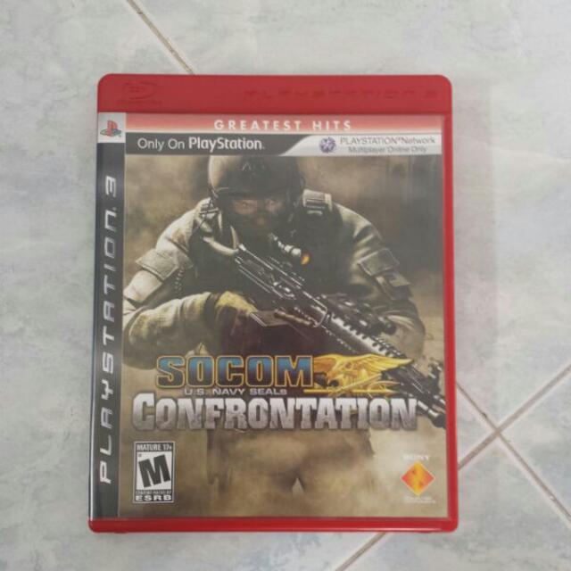 Socom U S Navy Seals Confrontation For Playstation3 Ps3 Hobbies Toys Toys Games On Carousell